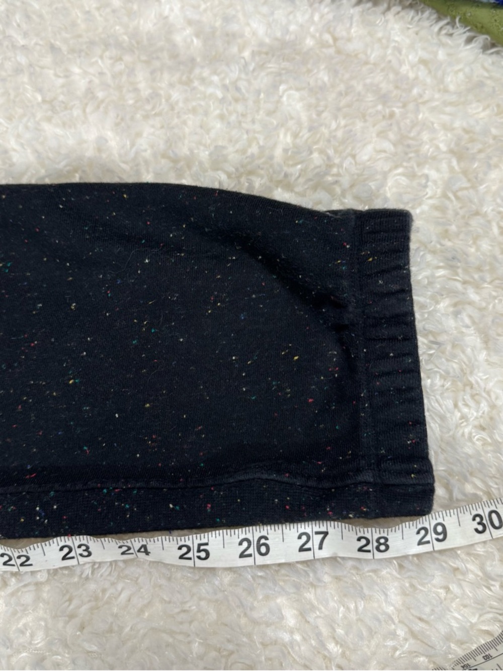 Rag & Bone Women’s City Sweatpants Black Multicolored Dots Cotton Size Medium - Picture 8 of 12